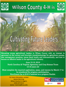 Cover photo for Cultivating Future Leaders--Program for Teens in Agriculture