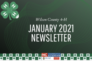 Cover photo for Wilson County 4-H Newsletter--January 2021