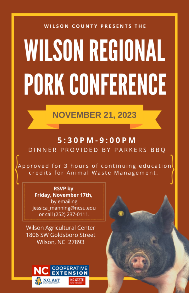Wilson Regional Pork Conference