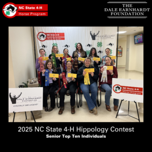 Cover photo for 2025 NC State 4-H Hippology Contest Results